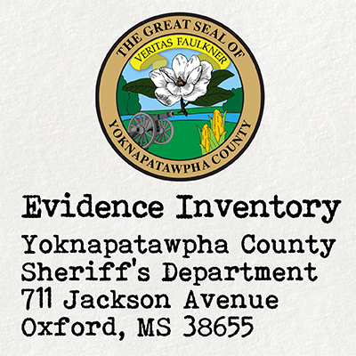 Hammond scene evidence inventory